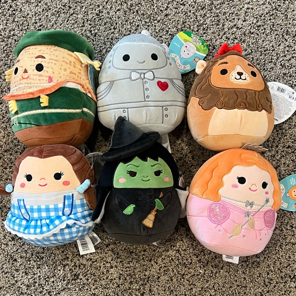 Wizard of Oz Plush Toy Set